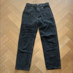 Levi’s dad Jean washed black